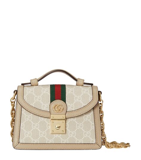 gucci ophidia gg supreme mini bag white|gucci mini ophidia totes.